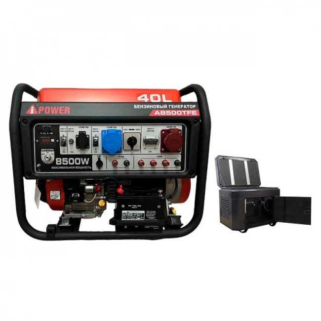 Бензиновый генератор A-iPower A8500TFE + кожух для генератора 1200-Optimal (тихий) Бензиновый генератор A-iPower A8500TFE + кожух для генератора 1200-Optimal (тихий)