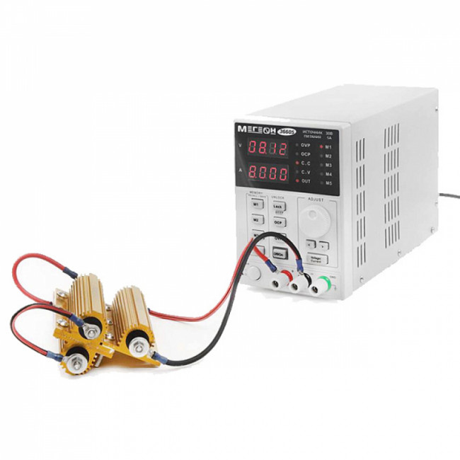 Одноканальный программируемый линейный источник питания МЕГЕОН 36605