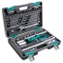 Набор инструментов 1/2", 1/4" 12 гранные головки 82 предмета Stels