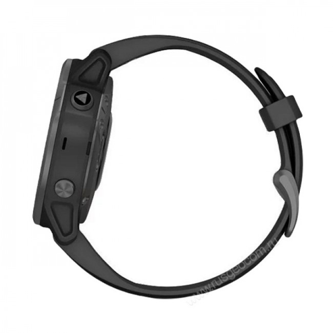 Часы Garmin Fenix 6S Sapphire серый DLC с черным ремешком Часы Garmin Fenix 6S Sapphire серый DLC с черным ремешком