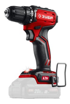 Бесщеточная дрель-шуруповерт ДБ-45 ЗУБР 20 В, 45 Н·м, без АКБ (LMS)
