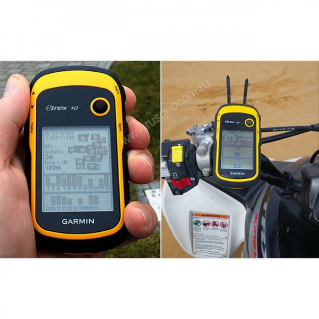Туристический навигатор Garmin eTrex 10 Worldwide Туристический навигатор Garmin eTrex 10 Worldwide