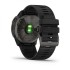 Часы Garmin Fenix 6X Pro Solar титановый серый DLC с черным ремешком Часы Garmin Fenix 6X Pro Solar титановый серый DLC с черным ремешком
