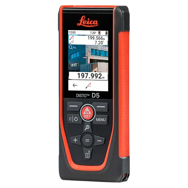 Лазерный дальномер Leica DISTO D5 со штативом, адаптером и аксессуарами