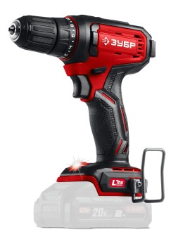 Дрель-шуруповерт ДШ-40 ЗУБР 20 В, 40 Н·м, без АКБ (LMS)