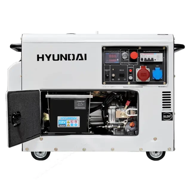 Дизельный генератор Hyundai DHY 8500SE-T Дизельный генератор Hyundai DHY 8500SE-T