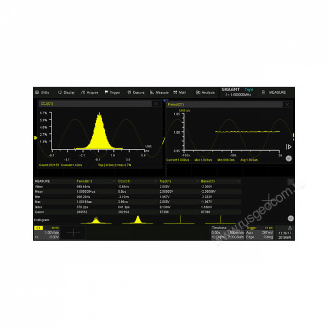 Осциллограф АКИП-4129А + Опция 350А Осциллограф АКИП-4129А + Опция 350А