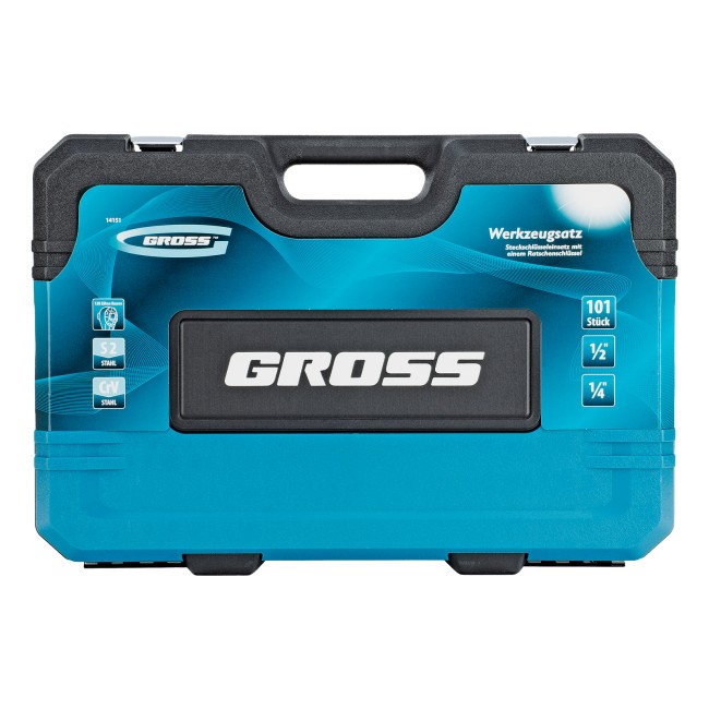 Набор инструментов 1/4", 1/2", CrV 101 предмет Gross
