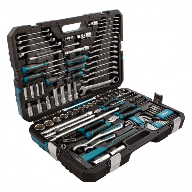 Набор инструментов 1/4", 1/2", CrV 115 предметов Gross