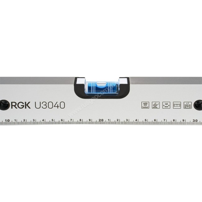Пузырьковый уровень RGK U3040 с калибровкой