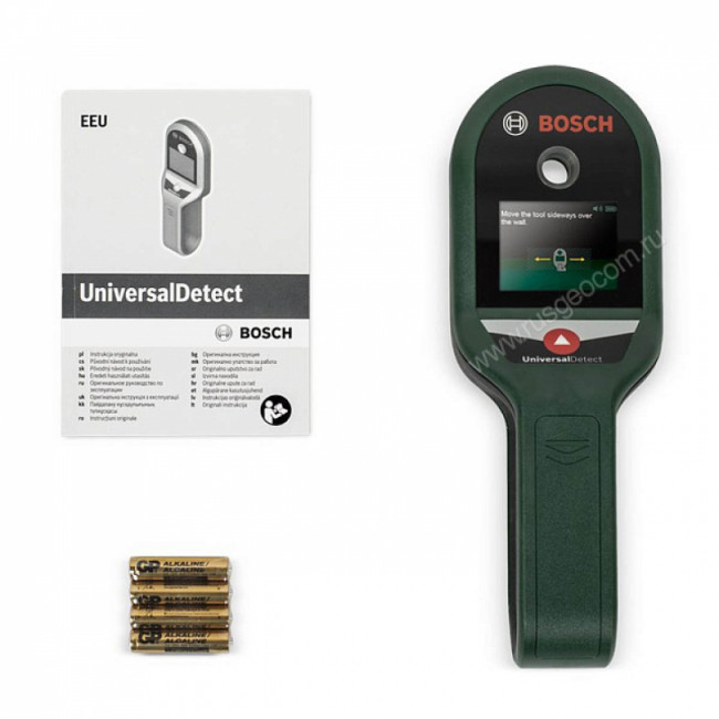 Детектор скрытой проводки и металла Bosch UniversalDetect (0.603.681.300) Детектор скрытой проводки и металла Bosch UniversalDetect (0.603.681.300)