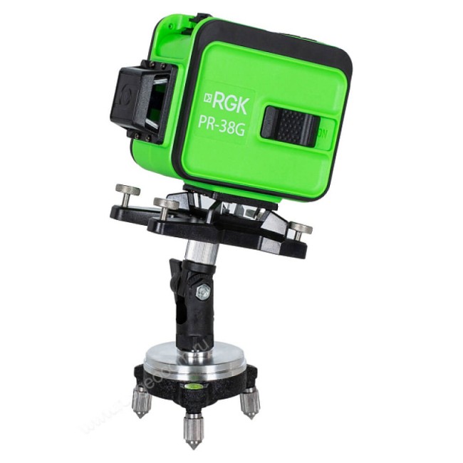 Лазерный уровень RGK PR-38G с калибровкой Лазерный уровень RGK PR-38G с калибровкой