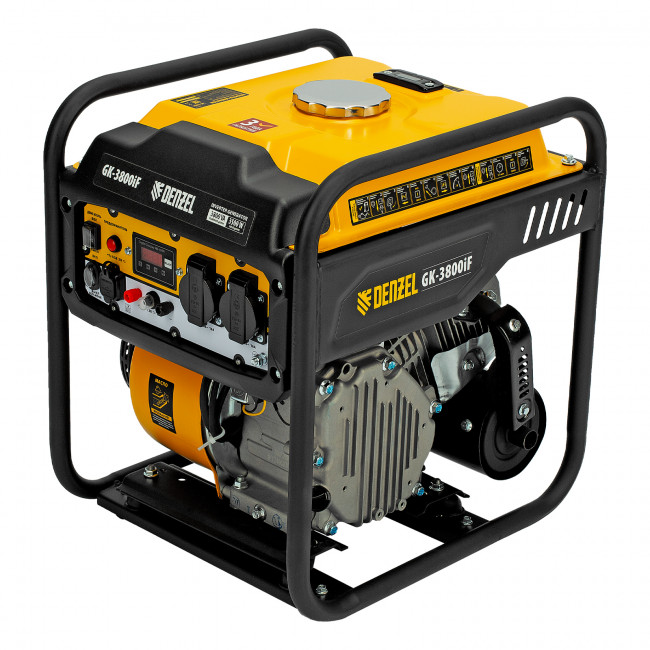 Генератор инверторный GK-3800iF 3,8 кВт DENZEL