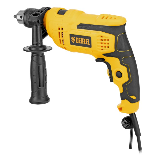 Дрель ударная IDD-750, 750 Вт, 0-3000 об/мин, 48000 уд/мин Denzel