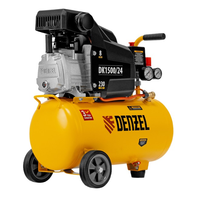 Компрессор коаксиальный воздушный DK1500/24 Х-PRO Denzel