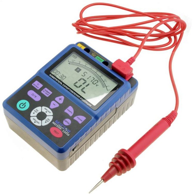 Измеритель сопротивления изоляции (мегаомметр) МЕГЕОН 13950 с поверкой