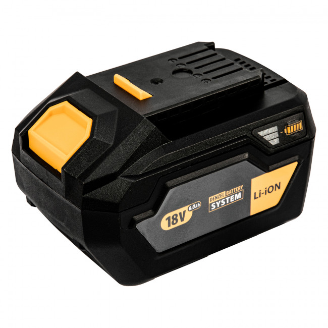 Батарея аккумуляторная B-18-6.0, 18 В, 6,0 Ач Denzel Батарея аккумуляторная B-18-6.0, 18 В, 6,0 Ач Denzel