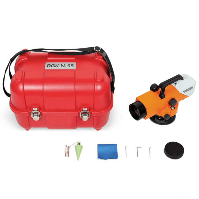 Высокоточный нивелир RGK N-55 с поверкой Высокоточный нивелир RGK N-55 с поверкой