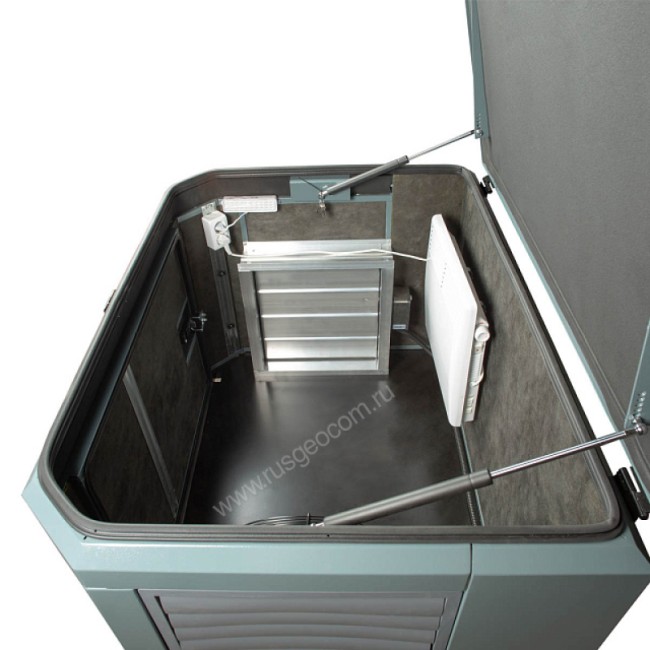 Тихий зимний кожух для генератора 1200 RAL 7031 Тихий зимний кожух для генератора 1200 RAL 7031