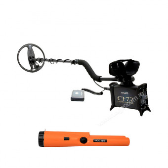 Комплект: металлоискатель Nokta Makro CF77 Standart + пинпоинтер RGK MD-5