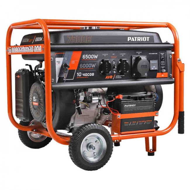 Бензиновый генератор Patriot GRS 7500 E Бензиновый генератор Patriot GRS 7500 E