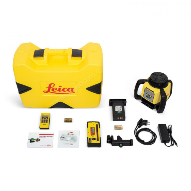 Ротационный нивелир Leica Rugby 640 комплект