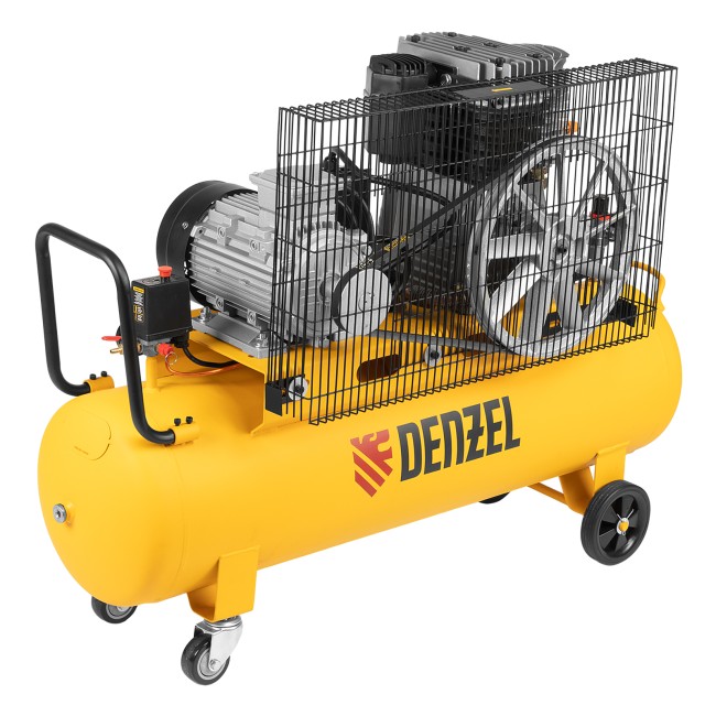 Компрессор воздушный ременной BCI4000-T/100 Denzel