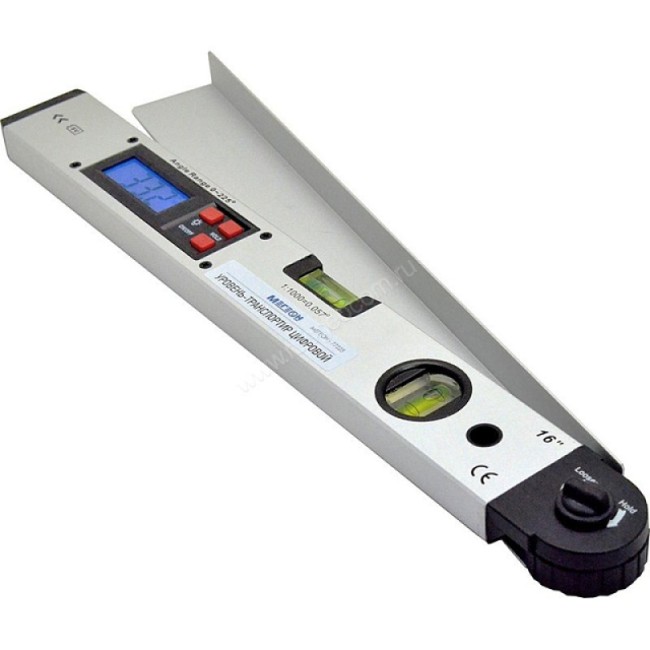 Цифровой угломер МЕГЕОН 77225 с калибровкой