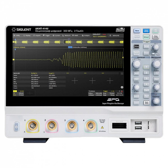 Осциллограф АКИП-4140/4 Осциллограф АКИП-4140/4