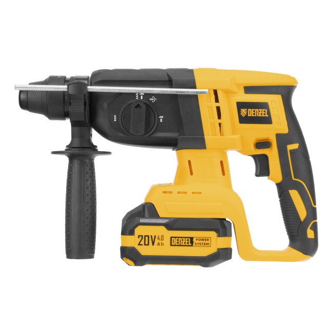 Перфоратор аккумуляторный RHH-BL-20-28, 3 Дж Denzel Перфоратор аккумуляторный RHH-BL-20-28, 3 Дж Denzel