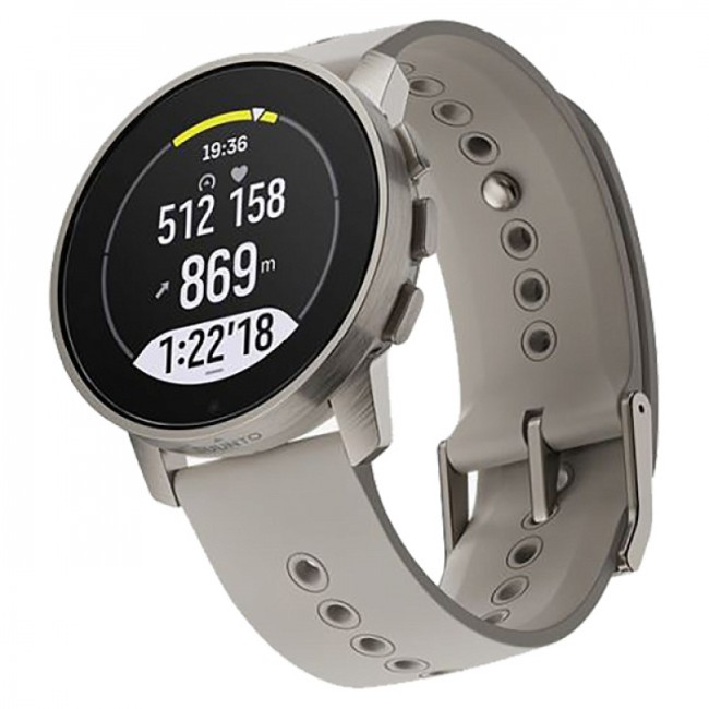 Часы SUUNTO 9 Peak Pro Titanium Sand, песочные Часы SUUNTO 9 Peak Pro Titanium Sand, песочные
