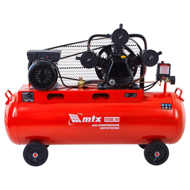 Компрессор воздушный ременный привод КР3000/100 МТХ