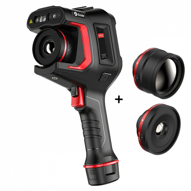 Тепловизор Guide H3 с поверкой в комплекте с телеобъективом 7° x 5° и широкоугольным объективом 44° x 34° Тепловизор Guide H3 с поверкой в комплекте с телеобъективом 7° x 5° и широкоугольным объективом 44° x 34°