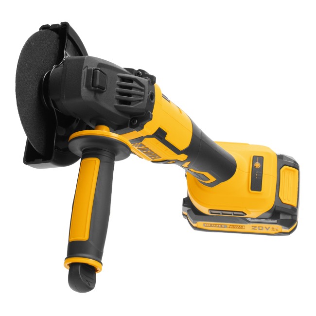 Машина шлифовальная угловая аккумуляторная  AGH-BL-20-125 Denzel Машина шлифовальная угловая аккумуляторная  AGH-BL-20-125 Denzel