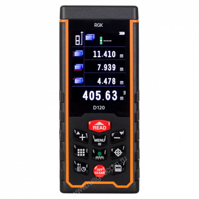 Лазерный дальномер RGK D120 (с поверкой) Лазерный дальномер RGK D120 (с поверкой)