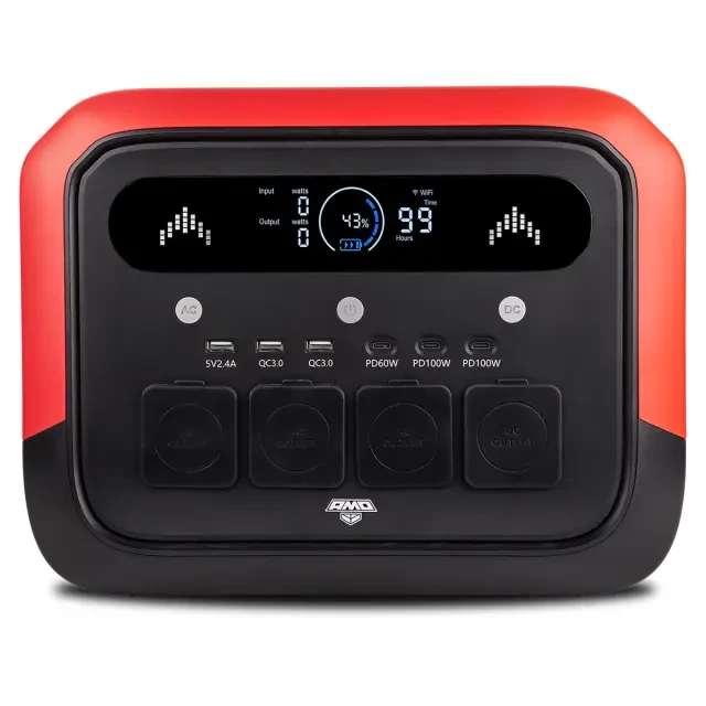 Портативная электростанция AMO PS 1200 Pro красная Портативная электростанция AMO PS 1200 Pro красная