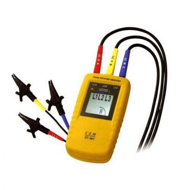 Индикатор чередования фаз CEM DT-901 Индикатор чередования фаз CEM DT-901
