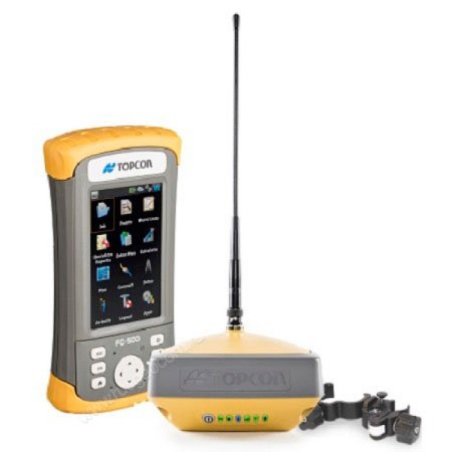 Комплект приемника Topcon Hiper VR UHF/GSM и контроллера FC-500