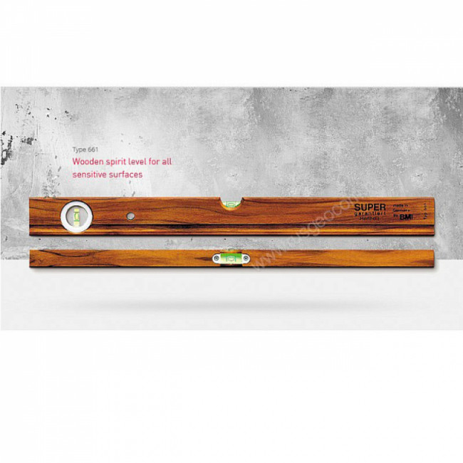 Строительный уровень BMI Hardwood 661060 60 см Строительный уровень BMI Hardwood 661060 60 см