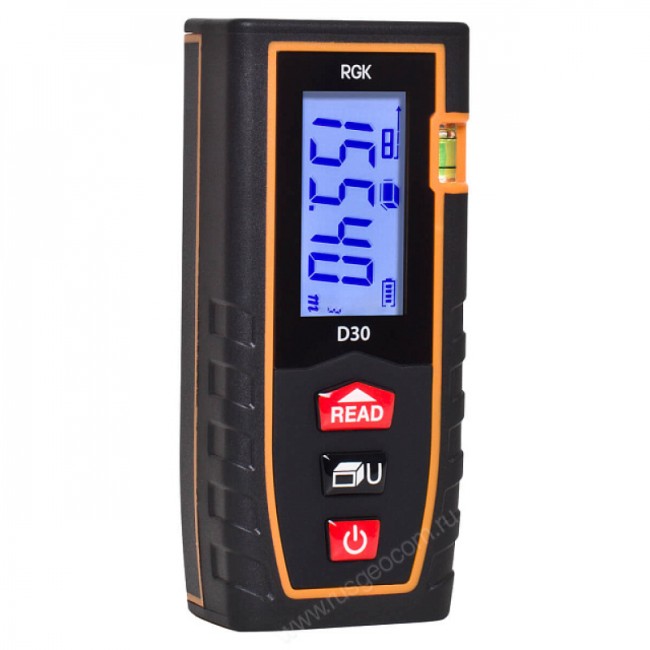 Лазерный дальномер RGK D30 (с поверкой)