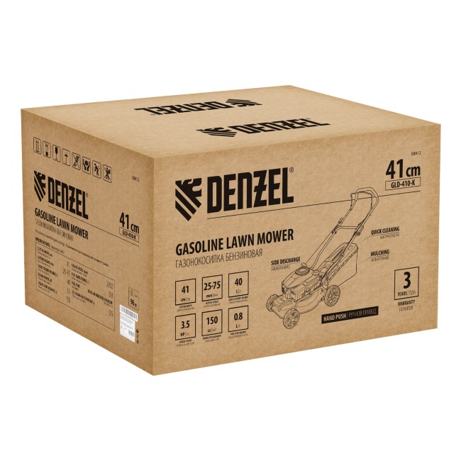 Газонокосилка бензиновая GLD-410-K Denzel Газонокосилка бензиновая GLD-410-K Denzel