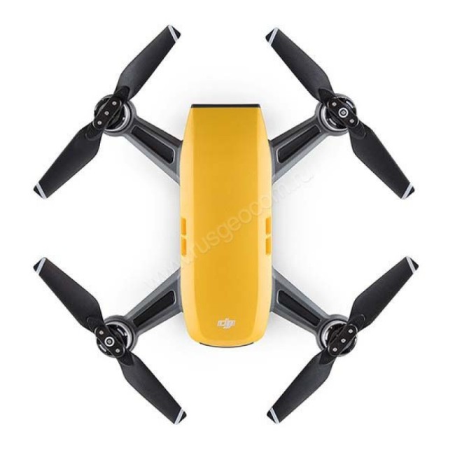Квадрокоптер DJI Spark Sunrise Yellow, желтый с 2 дополнительными батареями