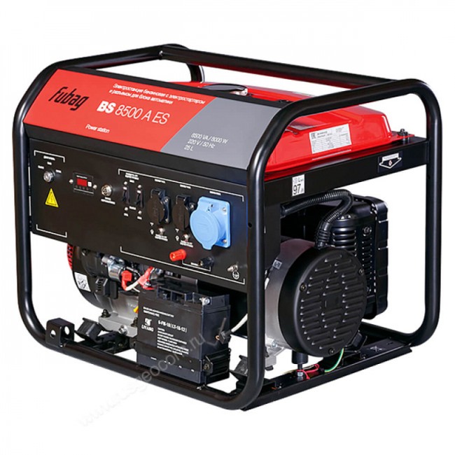 Бензиновый генератор FUBAG BS 8500 A ES Бензиновый генератор FUBAG BS 8500 A ES
