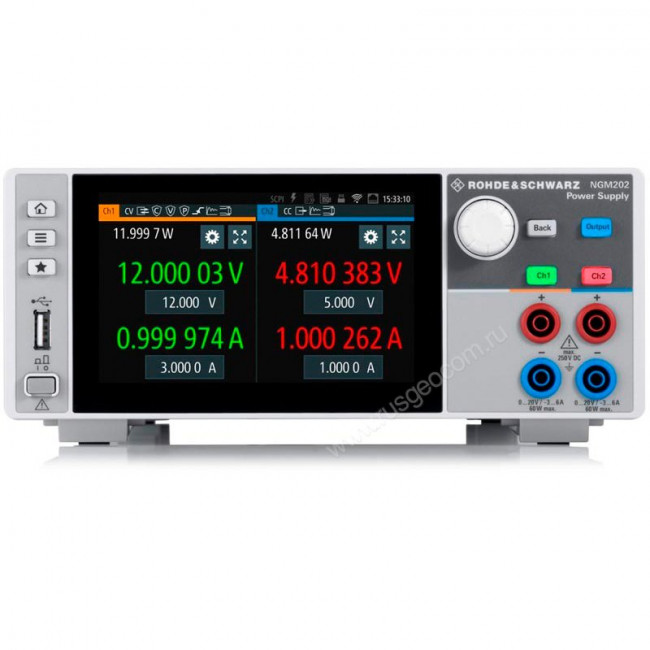 Двухканальный источник питания Rohde Schwarz NGM202 Двухканальный источник питания Rohde Schwarz NGM202