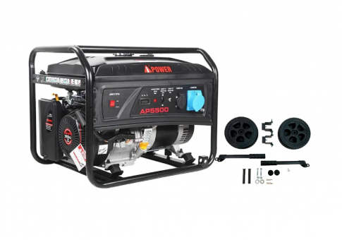 Бензиновый генератор A-iPower Lite AP5500 + транспортировочный комплект A-iPower S