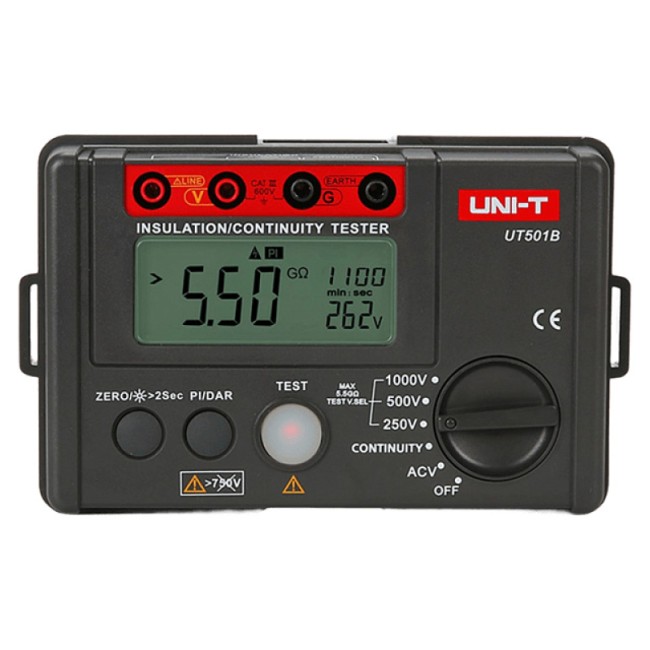 Измеритель сопротивления изоляции UNI-T UT501B