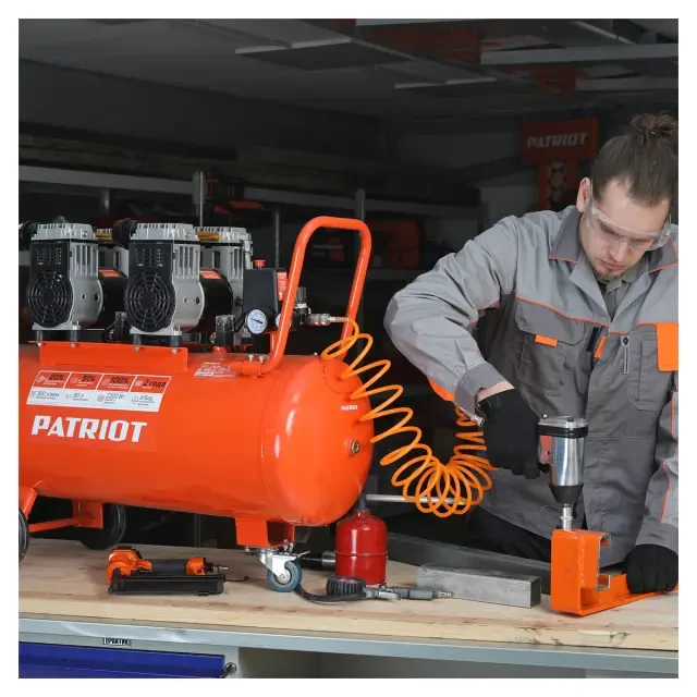 Компрессор поршневой безмасляный Patriot WO 80-360 Компрессор поршневой безмасляный Patriot WO 80-360