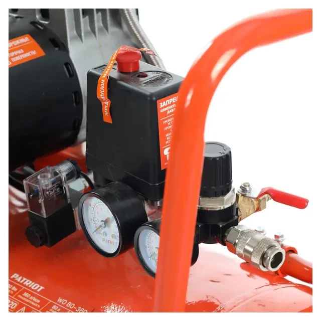 Компрессор поршневой безмасляный Patriot WO 80-360 Компрессор поршневой безмасляный Patriot WO 80-360