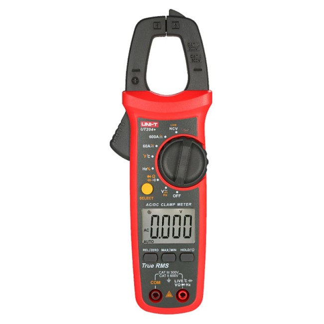 Токовые клещи UNI-T UT204+ Токовые клещи UNI-T UT204+