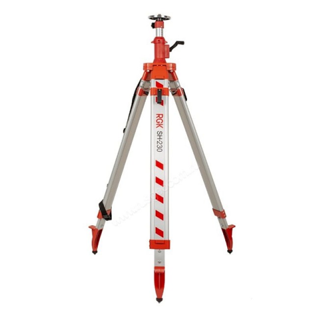 Комплект: ротационный нивелир AMO ROTOR 600 + штатив RGK SH-230, рейка Комплект: ротационный нивелир AMO ROTOR 600 + штатив RGK SH-230, рейка